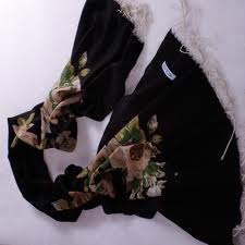 noir Imprimer Foulards