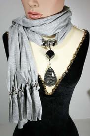 cinza	Moda Cachecóis