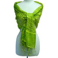green women stoles